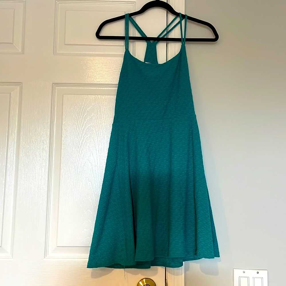 Teal Green Dress